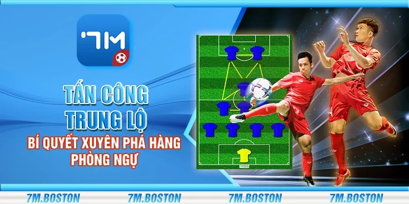 Tấn Công Trung Lộ -Bí Quyết Xuyên Phá Hàng Phòng Ngự